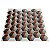 Pastilha Adesiva Resinada Colmeia Colorido Kit 4 Placas 3M - Imagem 5