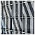 Pastilha Adesiva Zebrada Kit 4 Placas Adesivo 3M - Imagem 1