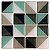 Pastilha Adesiva Mix Mosaico Kit 4 Placas Adesivo 3M - Imagem 4