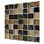 Pastilha Adesiva Marrom Craquelado Kit 4 Placas Adesivo 3M - Imagem 4