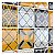 Pastilha Adesiva Arabescos Vintage Kit 4 Placas Adesivo 3M - Imagem 2