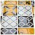 Pastilha Adesiva Arabescos Vintage Kit 4 Placas Adesivo 3M - Imagem 5