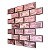 Pastilha Adesiva Tijolinho Rose Gold Kit 4 Placas Adesivo 3M - Imagem 3