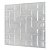 Pastilha Adesiva Chevron Mármore Branco Kit 4 Placas Adesivo 3M - Imagem 6