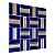 Pastilha Adesiva Baguete Cromada Azul Kit 4 Placas Adesivo 3M - Imagem 5
