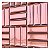 Pastilha Adesiva Baguete Cromada Rose Kit 4 Placas Adesivo 3M - Imagem 3