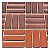 Pastilha Adesiva Baguete Cromada Rose Kit 4 Placas Adesivo 3M - Imagem 7