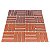 Pastilha Adesiva Baguete Cromada Rose Kit 4 Placas Adesivo 3M - Imagem 5
