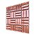 Pastilha Adesiva Baguete Cromada Rose Kit 4 Placas Adesivo 3M - Imagem 4