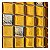 Pastilha Adesiva Espelhada Ouro Kit 4 Placas Adesivo 3M - Imagem 8