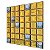 Pastilha Adesiva Espelhada Ouro Kit 4 Placas Adesivo 3M - Imagem 4