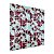 Pastilha Adesiva Flor Rosa Fundo Azul Kit 4 placas Adesivo 3M - Imagem 7