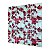 Pastilha Adesiva Flor Rosa Fundo Azul Kit 4 placas Adesivo 3M - Imagem 2