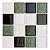 Pastilha Adesiva Verde Grama Kit 4 Placas Adesivo 3M - Imagem 7