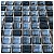 Pastilha Adesiva Mini Glass Cristal Kit 280 Placas Adesivo 3M - Imagem 6