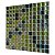 Pastilha Adesiva Mini Cristal Verde Kit 4 Placas Adesivo 3M - Imagem 4