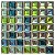 Pastilha Adesiva Mini Cristal Verde Kit 4 Placas Adesivo 3M - Imagem 1