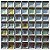 Pastilha Adesiva Mini Glass Ouro Kit 4 Placas Adesivo 3M - Imagem 1