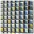 Pastilha Adesiva Mini Glass Ouro Kit 4 Placas Adesivo 3M - Imagem 3