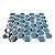 Pastilha Adesiva Resinada Colmeia Azul Kit 4 Placas 3M - Imagem 5