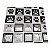 Pastilha Adesiva Resinada Decorada Patinhas Kit 4 Placas 3M - Imagem 9