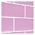 Pastilha Adesiva Resinada Metro Light Pink - Imagem 6