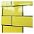 Pastilha Adesiva Resinada Metro Yellow Rejunte Preto - Imagem 4