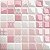 Pastilha Adesiva Resinada Rosa Candy Kit 4 Placas - Imagem 1