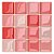 Pastilha Adesiva Resinada Miscelânea Rosa Pastel Kit 4 Placas Adesivo 3 M - Imagem 2