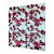 Pastilha Adesiva Resinada Floral Rosa Kit 4 Placas Adesivo 3 M - Imagem 3