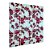 Pastilha Adesiva Resinada Floral Rosa Kit 4 Placas Adesivo 3 M - Imagem 2