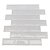 Pastilha Adesiva Resinada Tijolinho Branco Kit 4 Placas Adesivo 3 M - Imagem 9