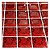 Pastilha Adesiva Resinada Vermelho Mesclado Kit 4 Placas Adesivo 3 M - Imagem 8