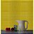 Pastilha Adesiva Resinada Quadradinha Amarelo Kit 4 Placas Adesivo 3 M - Imagem 4