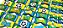 Kit 40 Laços lacinhos Adesivos Glitter M&G COPA Cão Gato pet - Imagem 5