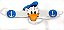 Gargantilha Pato Donald 10 Unidades - Imagem 2