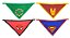 Bandana sublimada G pet super heróis cetim 20 unidades - Imagem 5