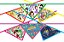 Bandana sublimada pet Carnaval  cetim - Imagem 1