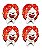 Adesivo pet Mc Donalds eva 10 unidades - Imagem 4