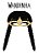 Máscara fantasia Vandinha Addams eva - Imagem 2