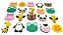 Adesivos pet animais fazendinha eva - Imagem 2