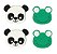 Adesivos pet animais fazendinha eva - Imagem 6