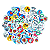 Adesivo pet Stickers Dia dos Pais - Imagem 1