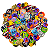 Adesivo pet Stickers Halloween II - Imagem 1