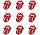 Adesivo pet Stickers Rolling Stones - Imagem 3