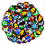 Adesivo pet Stickers Super Heróis III - Imagem 1