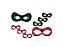 Máscara fantasia LadyBug e CatNoir eva - Imagem 1