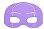 Máscara fantasia Ninjalino PJ MASKS e.v.a  1 unidade. - Imagem 1