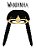 Máscara fantasia Vandinha Addams eva  1 unidade. - Imagem 1