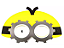 Máscara fantasia Minions eva - Imagem 2